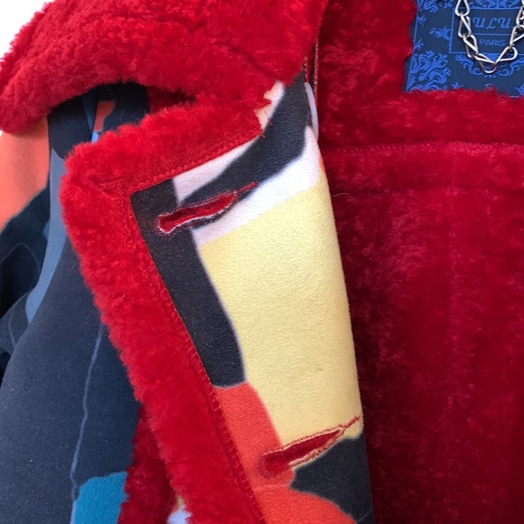 Gorgeous Size S,LULU.H Paris, Red with fabulous pattern designs See Photos - Picture 8 of 8